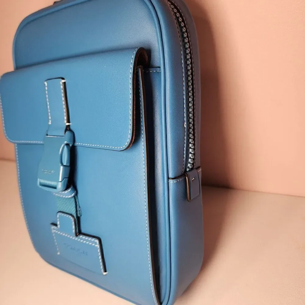 NWT Coach CP023 Track Pack Bright Blue